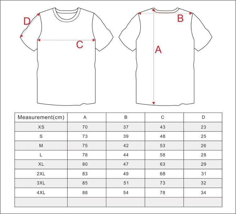 softball size chart